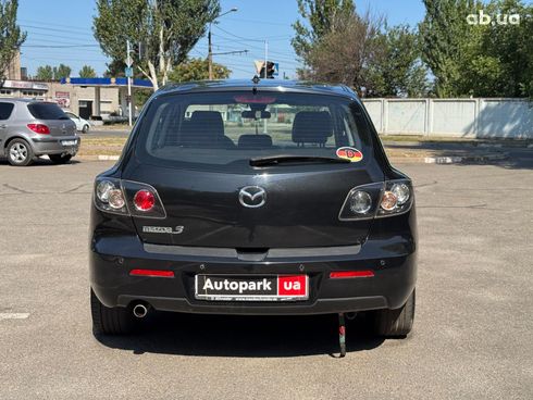 Mazda 3 2007 черный - фото 4