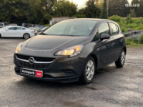 Opel Corsa 2015 серый - фото 2