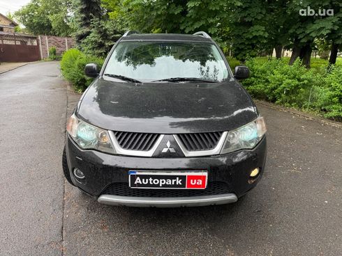 Mitsubishi Outlander XL 2008 черный - фото 2