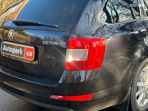 Skoda Octavia 2015 черный - фото 9