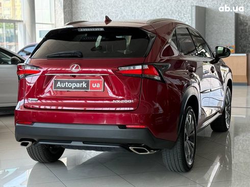Lexus NX 2016 красный - фото 10