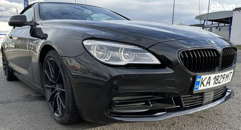 BMW 6 серия 2015 черный - фото 3