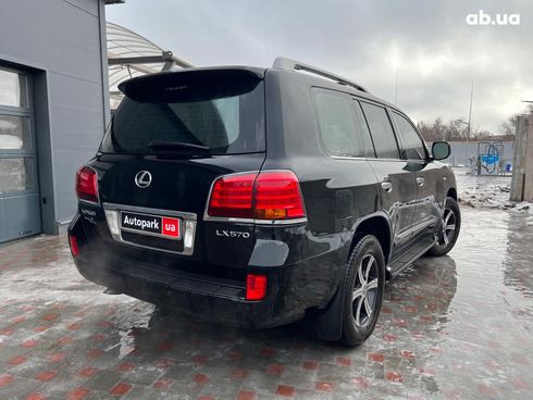 Lexus lx 570 2008 черный - фото 5