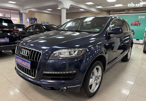Audi Q7 2014 синий - фото 16