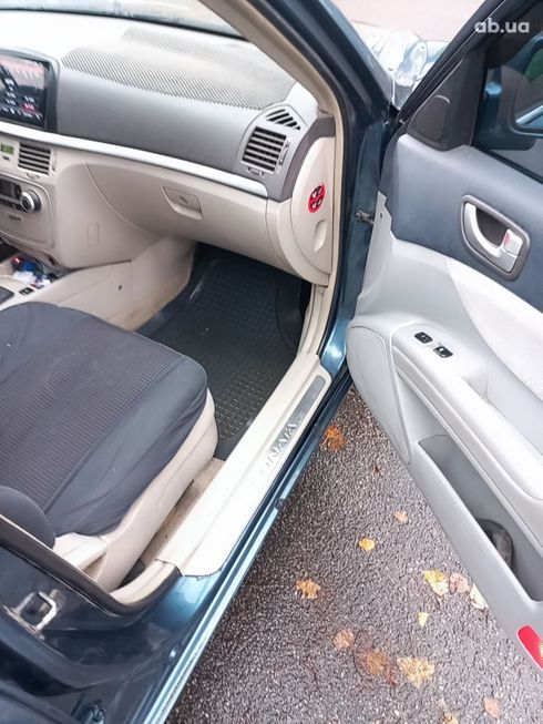 Hyundai Sonata 2005 синий - фото 7