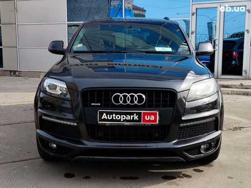 Audi Q7 2014 серый - фото 2