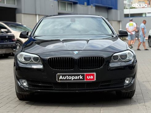 BMW 5 серия 2011 черный - фото 2