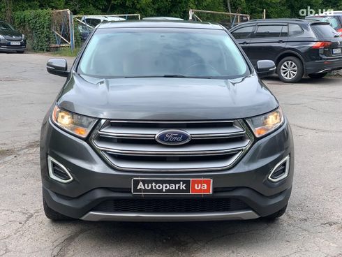 Ford Edge 2016 серый - фото 2