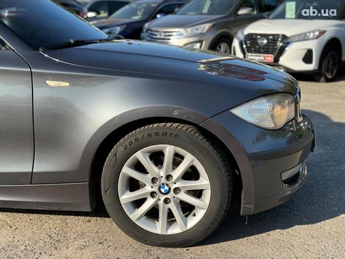 BMW 1 серия 2007 серый - фото 6