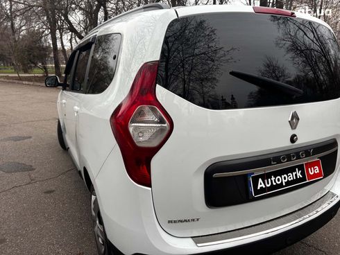 Renault Lodgy 2017 белый - фото 12