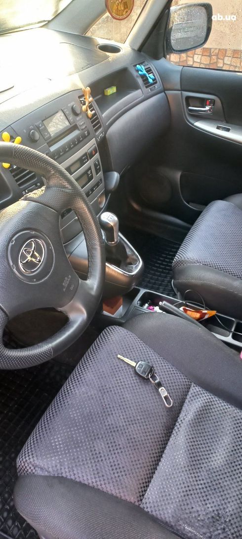 Toyota Corolla Verso 2004 синий - фото 5