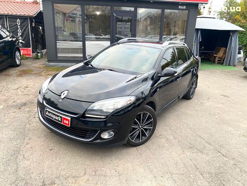 Renault Megane 2012 черный - фото 2