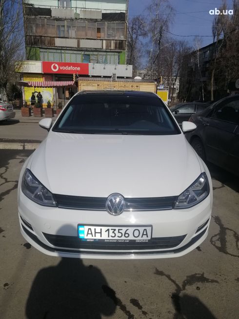 Volkswagen Golf 2015 белый - фото 5