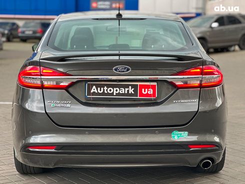 Ford Fusion 2016 серый - фото 6