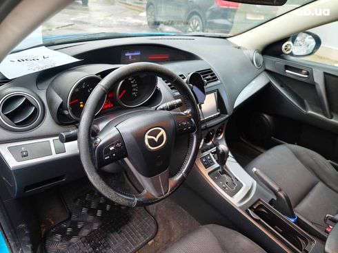 Mazda 3 2011 синий - фото 18