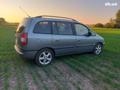 Opel Zafira 2004 серый - фото 7