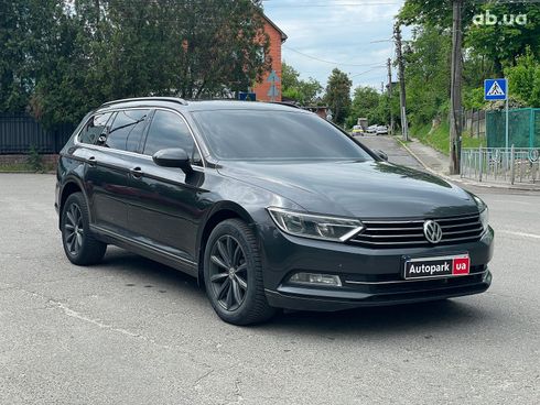 Volkswagen passat b8 2017 серый - фото 3