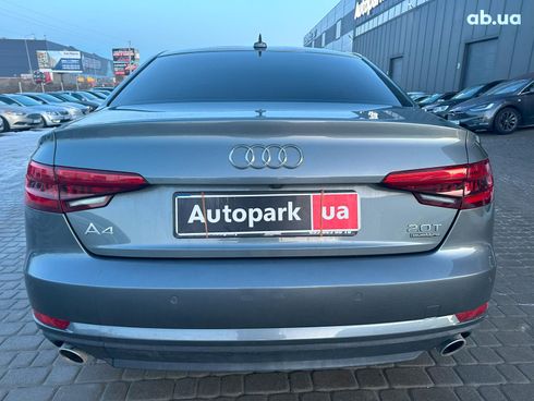 Audi A4 2016 серый - фото 6