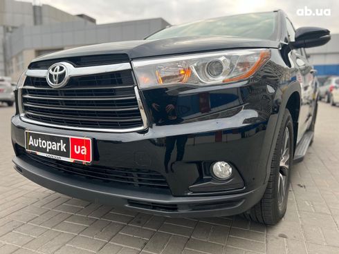 Toyota Highlander 2015 черный - фото 9