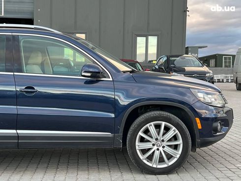 Volkswagen Tiguan 2016 синий - фото 12