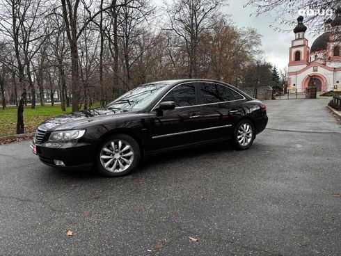 Hyundai Grandeur 2007 красный - фото 4