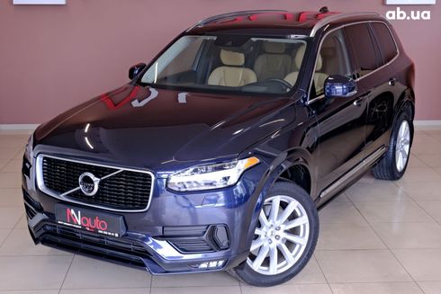 Volvo XC90 2017 синий - фото 2