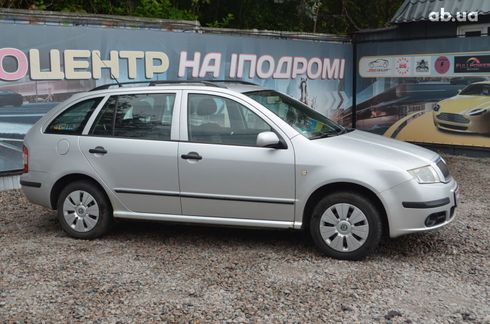 Skoda Fabia 2007 серый - фото 5