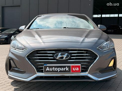 Hyundai Sonata 2017 серый - фото 2