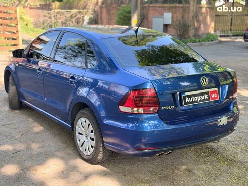 Volkswagen Polo 2018 синий - фото 15