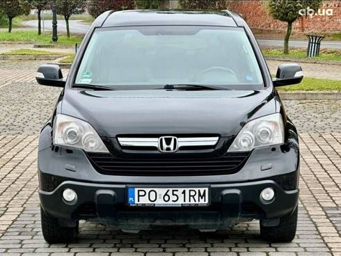 Honda CR-V 2008 черный - фото 2