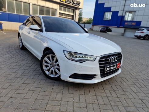 Audi A6 2014 белый - фото 30