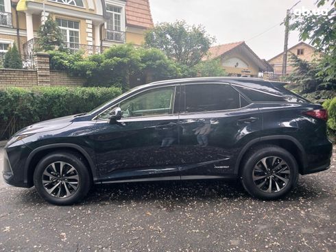 Lexus rx 450 h 2020 синий - фото 7
