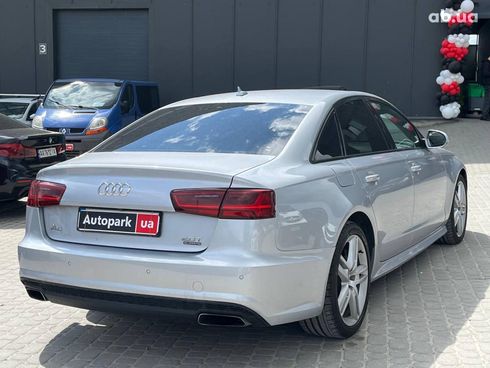 Audi A6 2016 серый - фото 4