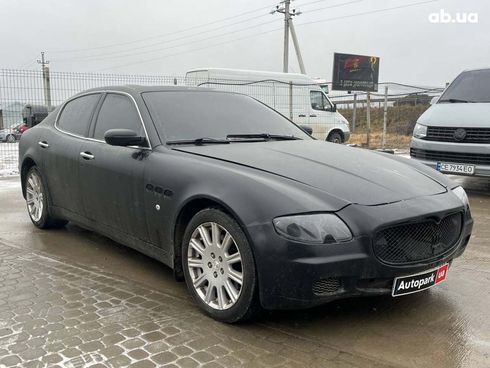 Maserati Quattroporte 2007 черный - фото 3