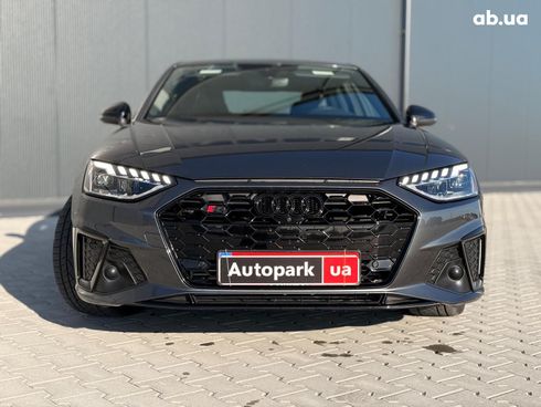 Audi S4 2022 серый - фото 3