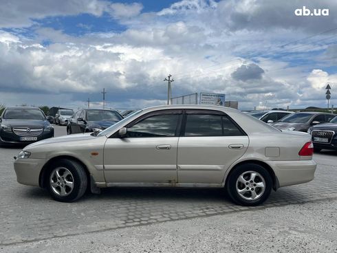 Mazda 626 2001 серый - фото 6