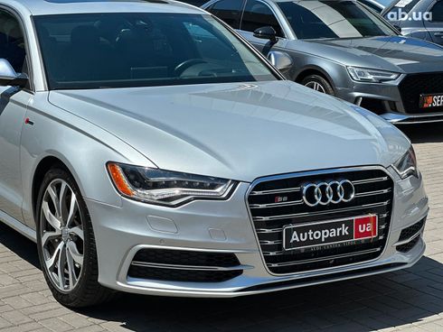 Audi A6 2014 серый - фото 3