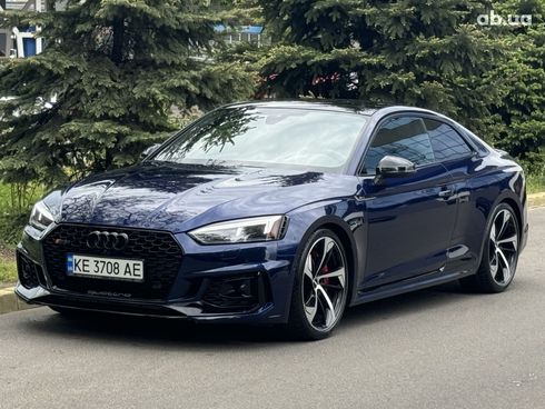 Audi RS 5 2019 синий - фото 3