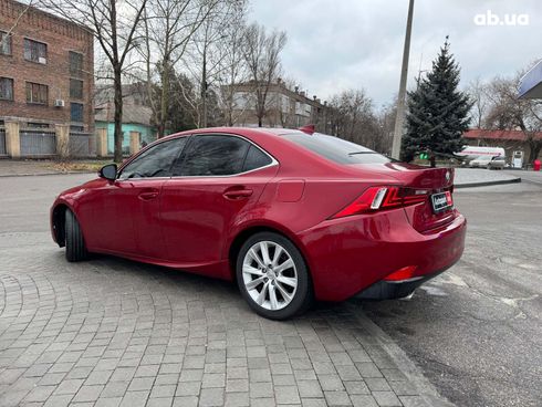 Lexus is 250 2013 красный - фото 3