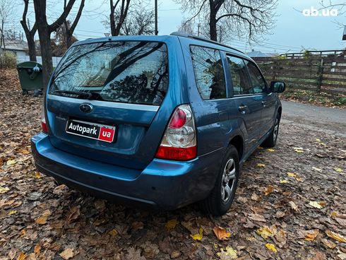 Subaru Forester 2006 синий - фото 6