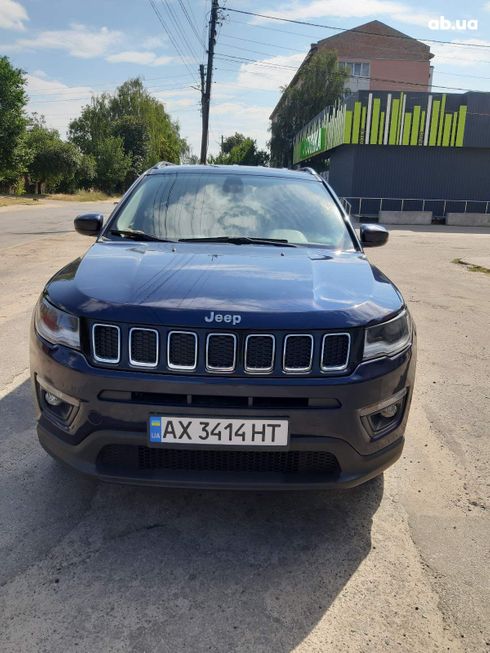Jeep Compass 2018 синий - фото 3