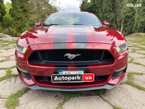 Ford Mustang 2016 красный - фото 2