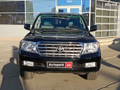 Toyota land cruiser 200 2010 черный - фото 2