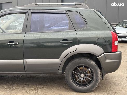 Hyundai Tucson 2008 зеленый - фото 10