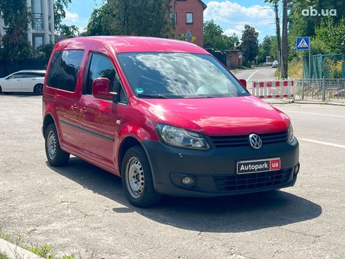 Volkswagen Caddy 2012 красный - фото 3