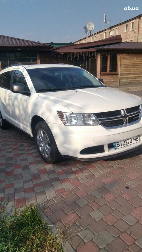 Dodge Journey 2017 белый - фото 3