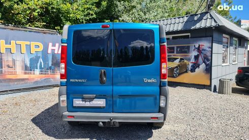 Renault Trafic 2007 синий - фото 6