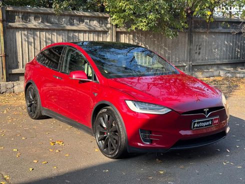 Tesla Model X 2019 красный - фото 3