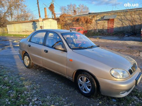 Daewoo Lanos 2008 бежевый - фото 2