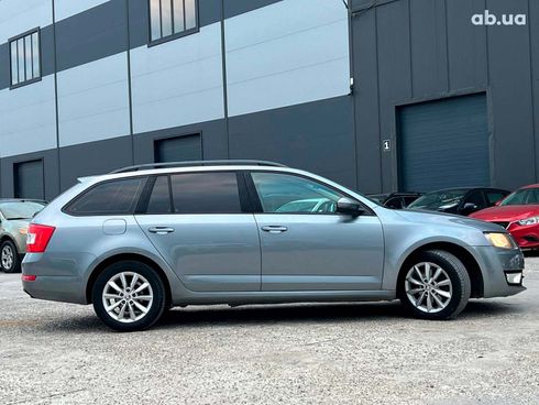 Skoda octavia a7 2013 серый - фото 9